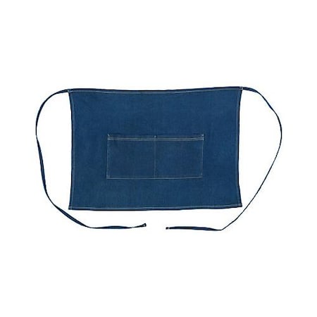 Kng 2 Pocket Denim Half Bistro Apron 2940DBL